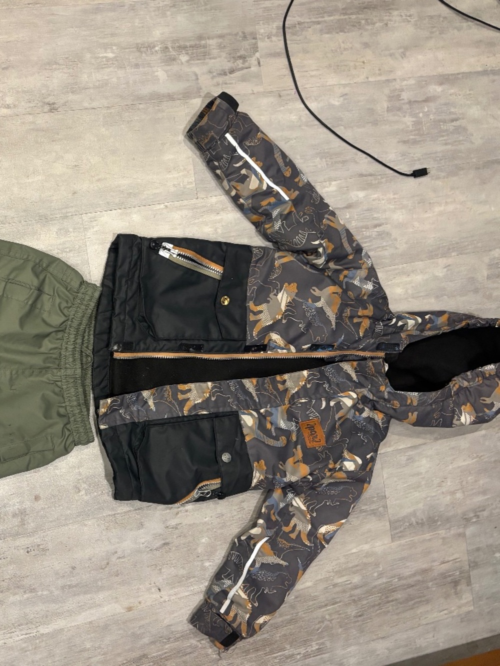 Deux par Deux mid season jacket (lined) and splash pants (lined)